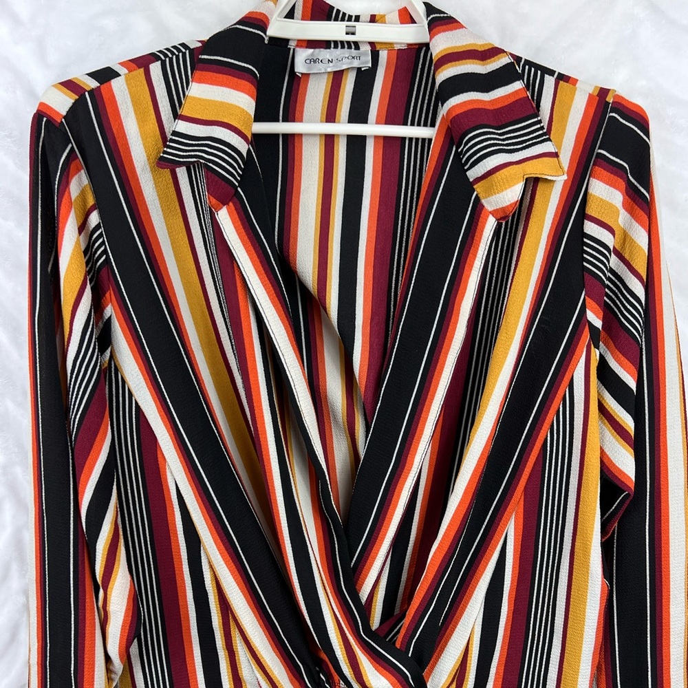 Caren Sport HiLo Blouse 2x - Picture 2 of 5